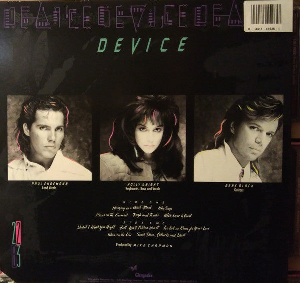 Device (2) : 22B3 (LP, Album, Club)