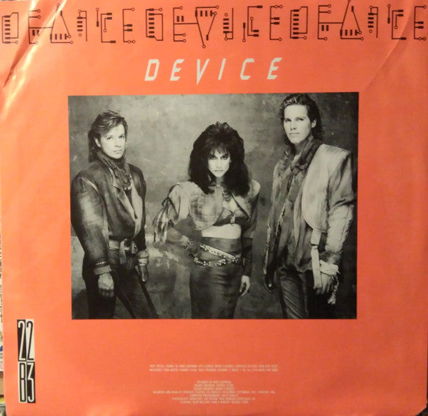 Device (2) : 22B3 (LP, Album, Club)