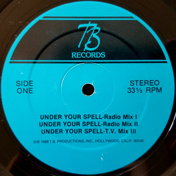 Terry Bruner : Under Your Spell / Never Gonna Leave You (12", Single)