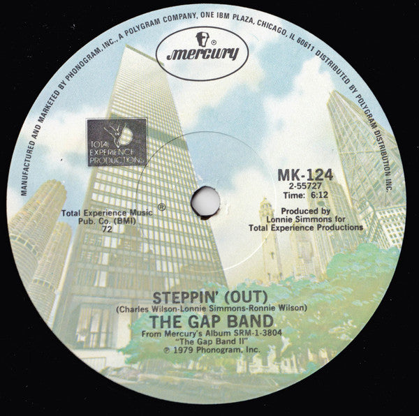 The Gap Band : Steppin' (Out) (12", Promo)