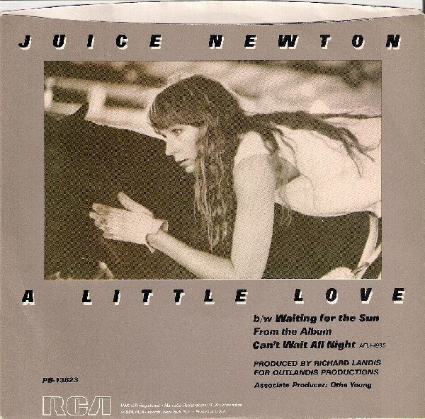 Juice Newton : A Little Love (7", Styrene)