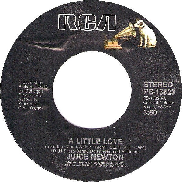 Juice Newton : A Little Love (7", Styrene)