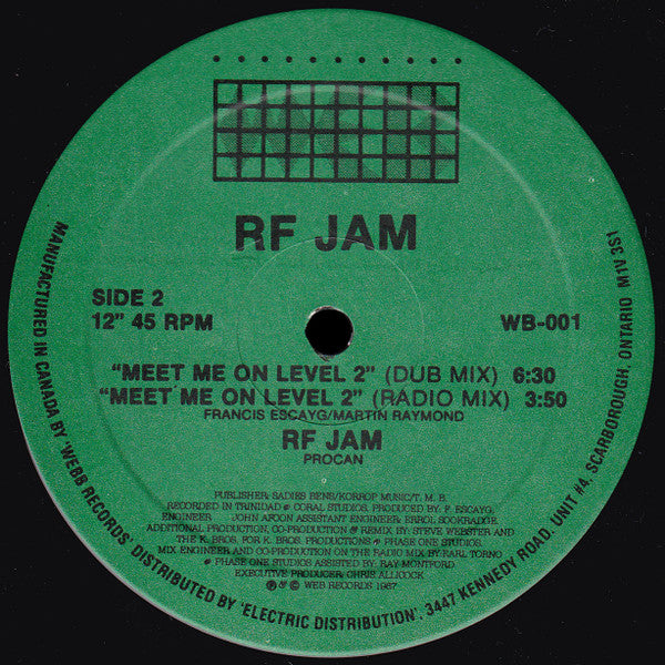 RF Jam : Meet Me On Level 2 (12")