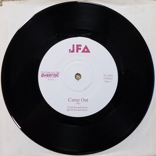 J.F.A. : Camp Out / Travels With Charlie (7", Single)