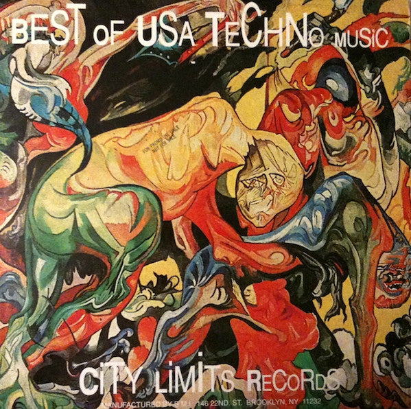 Various : Best Of USA Techno Music (LP, Comp)