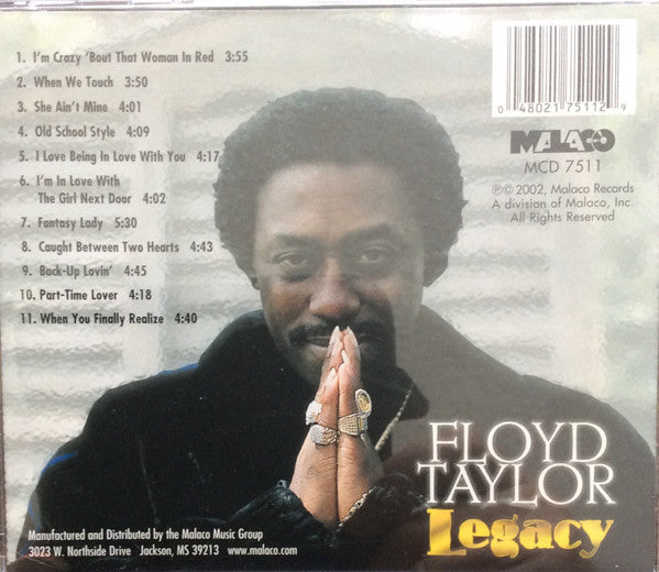 Floyd Taylor : Legacy (CD, Album)