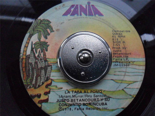 Justo Betancourt : La Tapa Al Pomo / Merengue A Quisqueya (7", Single)