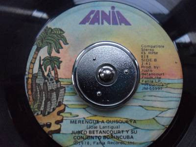 Justo Betancourt : La Tapa Al Pomo / Merengue A Quisqueya (7", Single)