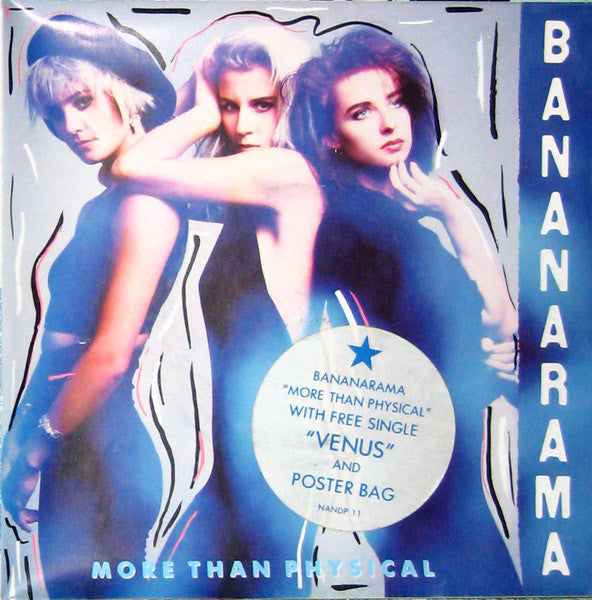 Bananarama : More Than Physical (2x7", Single, Pos)