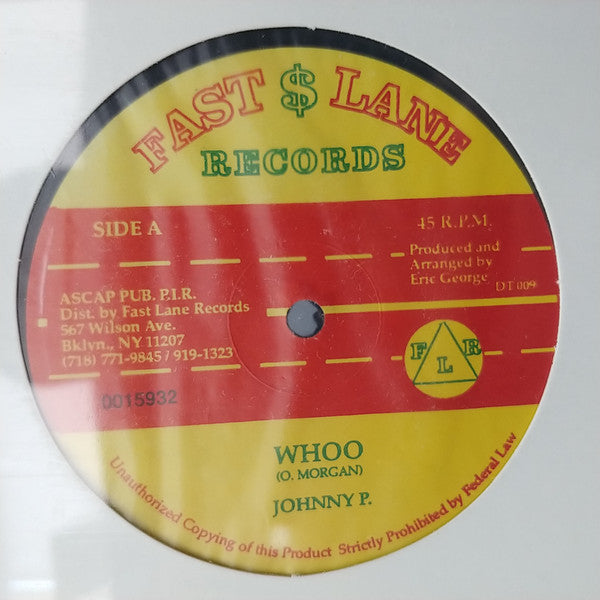 Johnny P : Whoo (12")