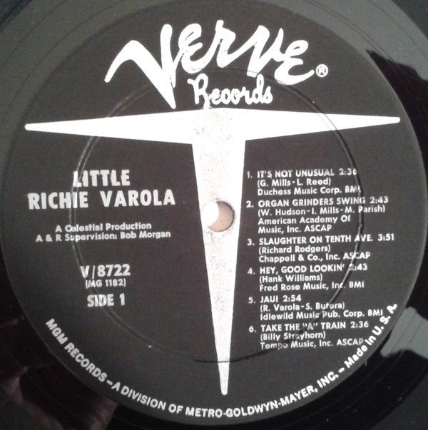 Little Richie Varola : Little Richie Varola (LP, Album, Mono)