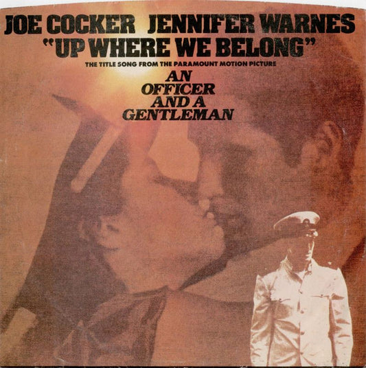 Joe Cocker And Jennifer Warnes : Up Where We Belong / Sweet Li'l Woman (7", Single, Spe)