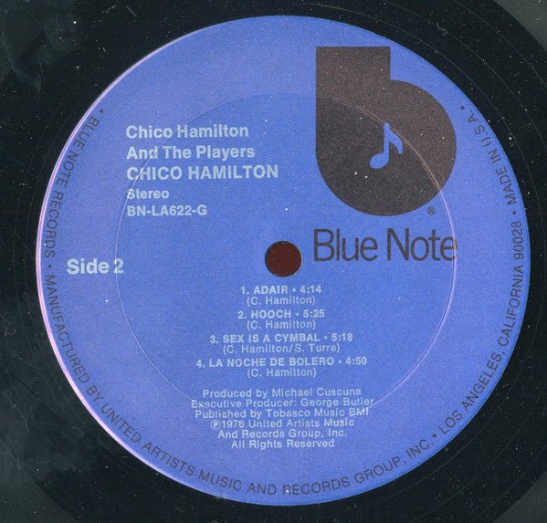 Chico Hamilton : Chico Hamilton And The Players (LP, Album)