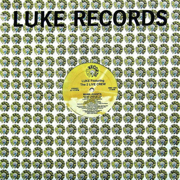 Luke Featuring The 2 Live Crew : Mama Juanita (12", Promo)