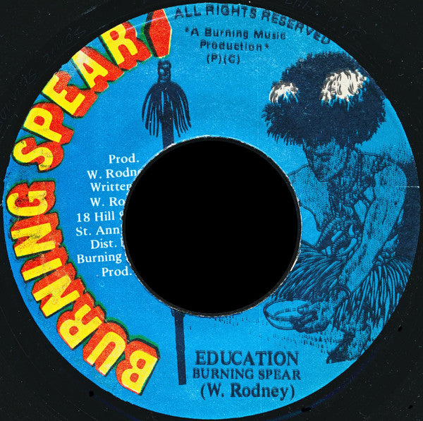 Burning Spear : Education (7", Single)