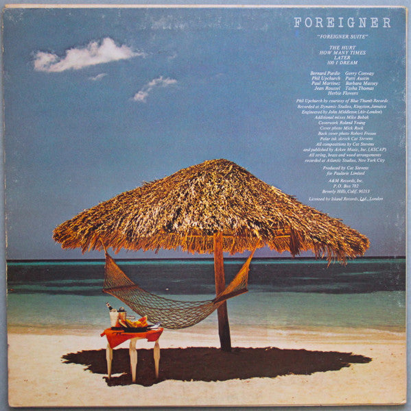 Cat Stevens : Foreigner (LP, Album, Pit)