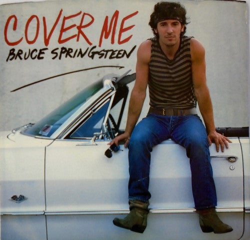 Bruce Springsteen : Cover Me (7", Single, Car)