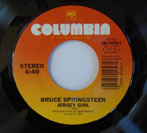 Bruce Springsteen : Cover Me (7", Single, Car)