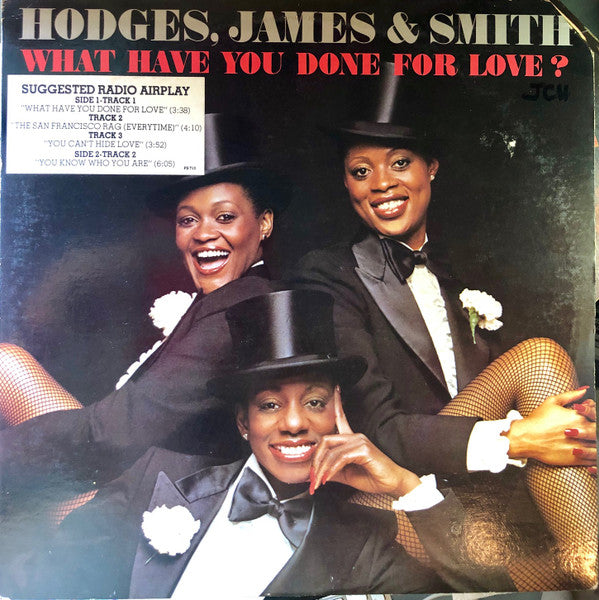 Hodges, James & Smith* : What Have You Done For Love? (LP, Album, Promo)