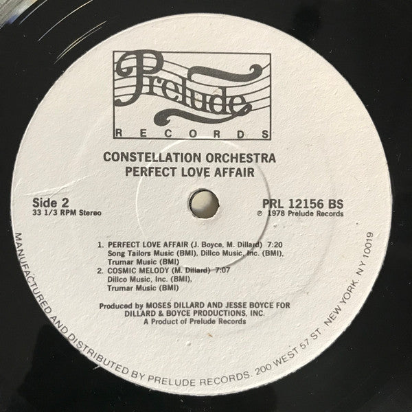 Constellation Orchestra : Perfect Love Affair (LP, Album, PRC)