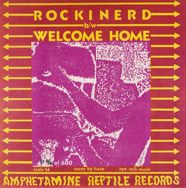 Lonely Moans : Rockinerd (7", Ltd, Num)