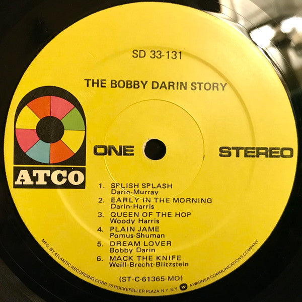 Bobby Darin : The Bobby Darin Story (LP, Comp, RE, MO )