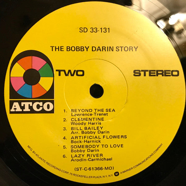 Bobby Darin : The Bobby Darin Story (LP, Comp, RE, MO )