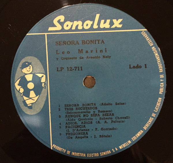 Leo Marini : Señora Bonita (LP, Album)