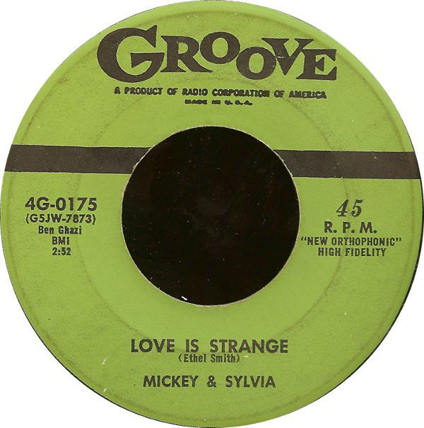 Mickey & Sylvia : Love Is Strange / I'm Going Home (7", Single, Roc)