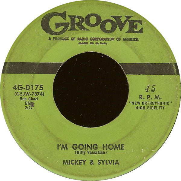 Mickey & Sylvia : Love Is Strange / I'm Going Home (7", Single, Roc)