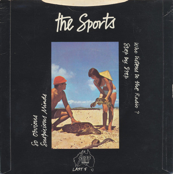 The Sports : Who Listens To The Radio? (7", EP, Blu)