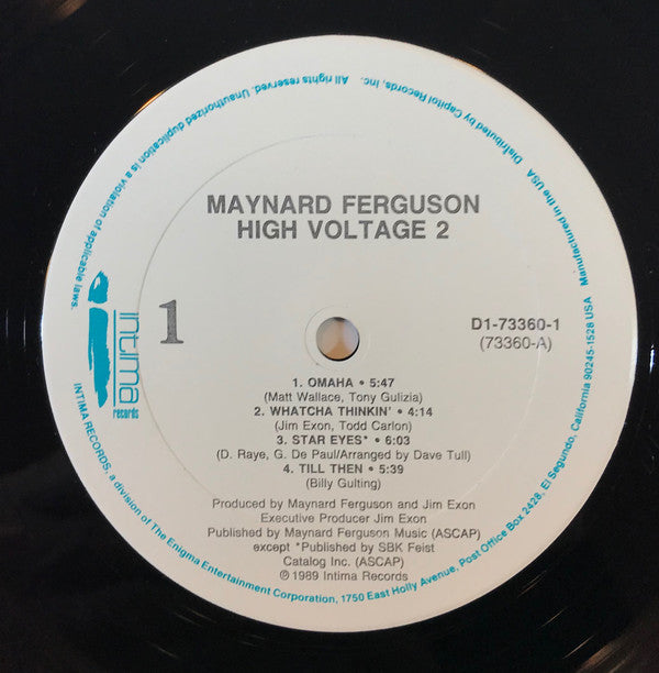 Maynard Ferguson : High Voltage 2 (LP, Album)