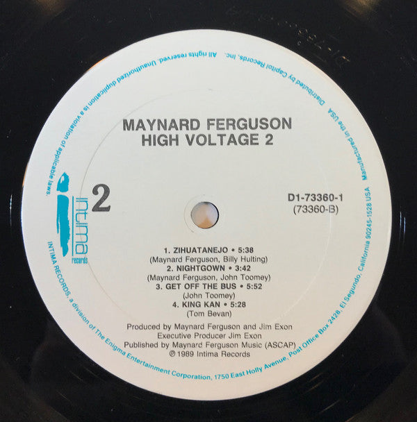 Maynard Ferguson : High Voltage 2 (LP, Album)