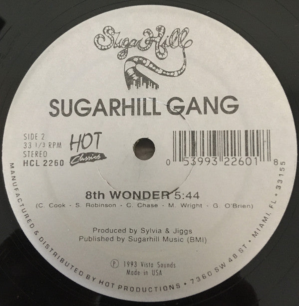 Sugarhill Gang : Rappers Delight / 8th Wonder (12", Sil)