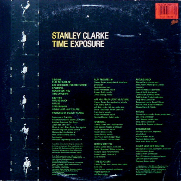 Stanley Clarke : Time Exposure (LP, Album, Car)