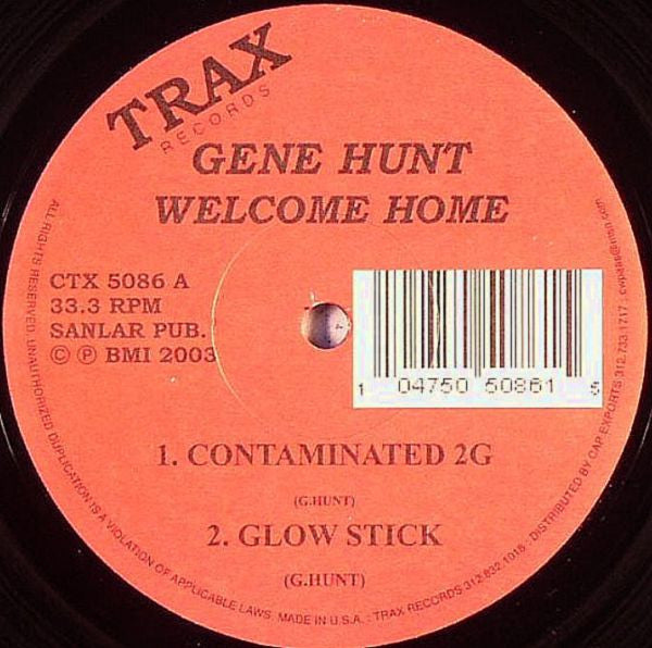 Gene Hunt : Welcome Home (2x12")