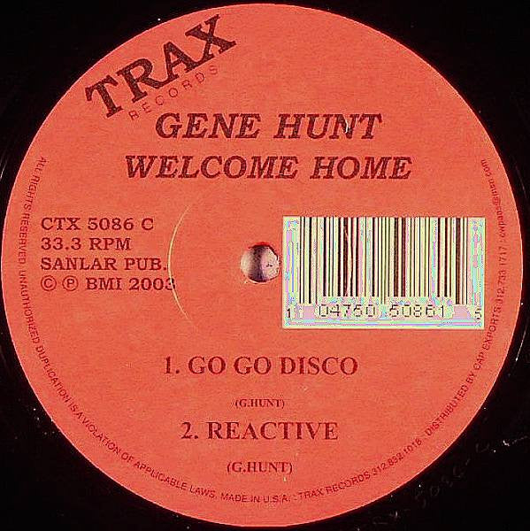 Gene Hunt : Welcome Home (2x12")