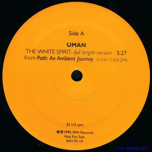 Uman : The White Spirit (12", Promo)