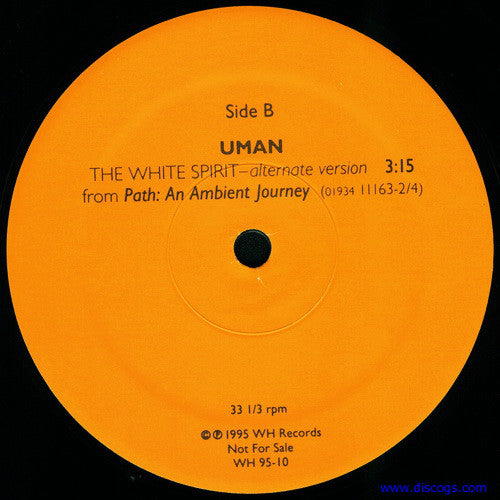 Uman : The White Spirit (12", Promo)