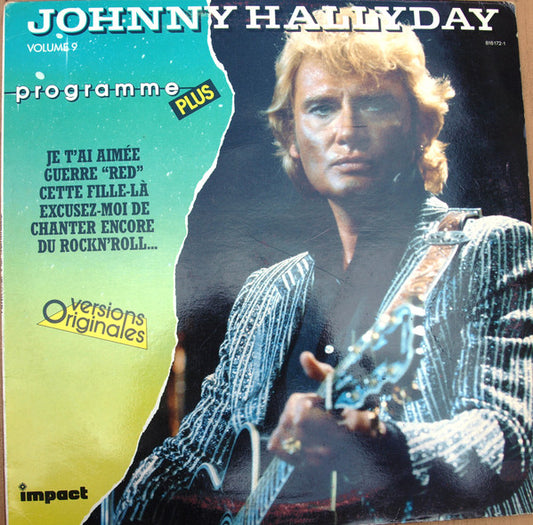 Johnny Hallyday : Johnny Hallyday Volume 9 (LP, Comp, RE)