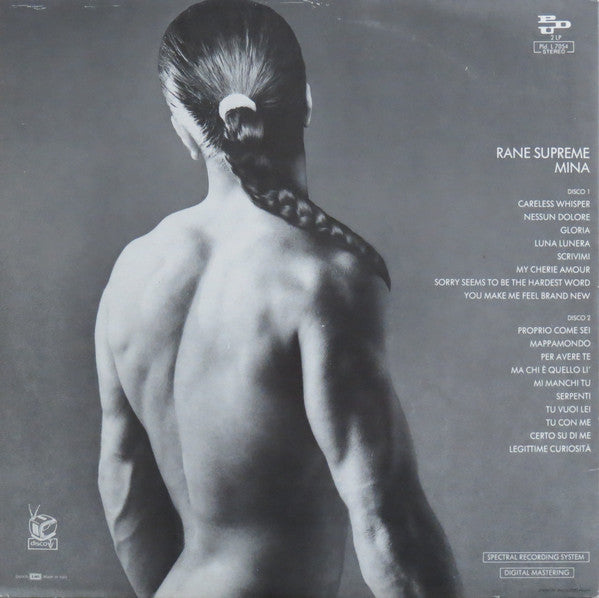 Mina (3) : Rane Supreme (2xLP, Album, Gat)