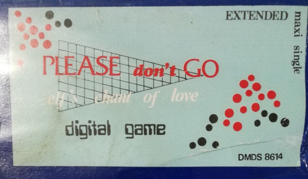 Digital Game : Please Don't Go (12", Maxi, Ltd)