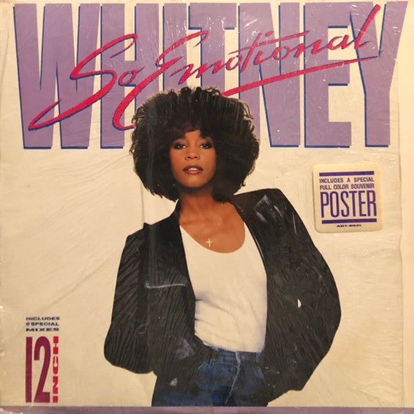 Whitney Houston : So Emotional (12", Single, Hau)