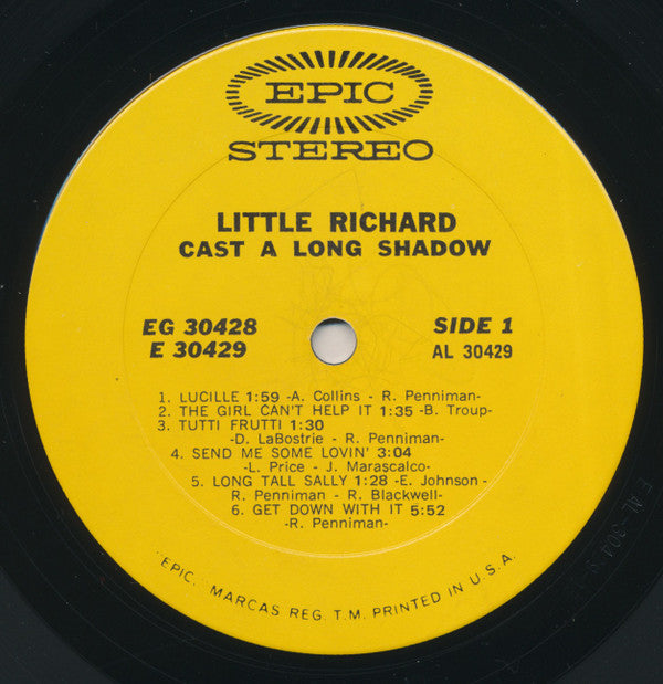 Little Richard : Cast A Long Shadow (2xLP, Comp, Ter)