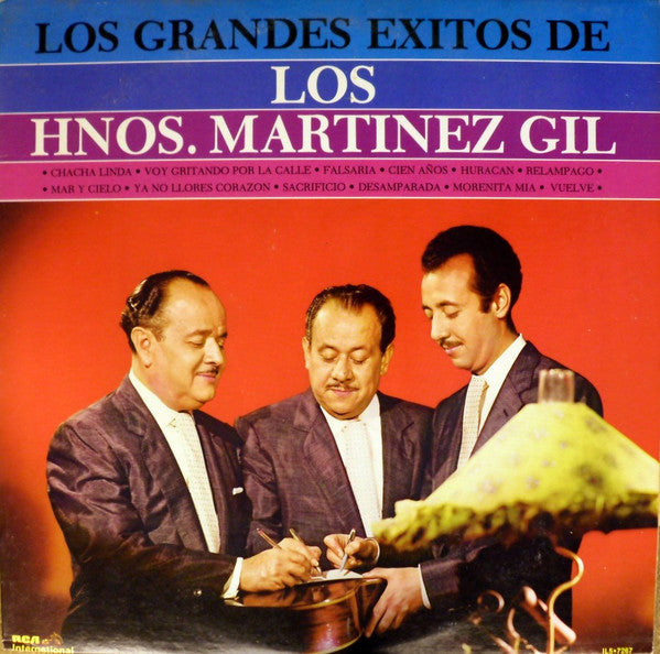 Hnos. Martinez Gil* : Los Grandes Exitos De Los Hnos. Martínez Gil (LP, Comp)