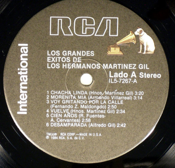 Hnos. Martinez Gil* : Los Grandes Exitos De Los Hnos. Martínez Gil (LP, Comp)