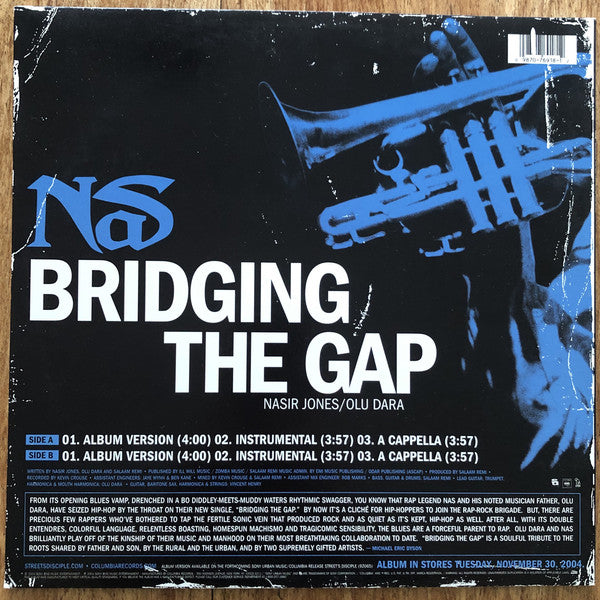 Nas : Bridging The Gap (12", Single)