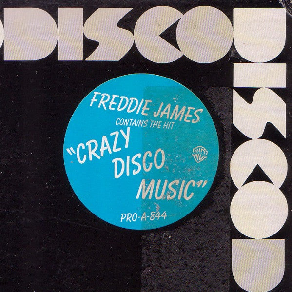 Freddie James : Crazy Disco Music (12", S/Sided, Promo)