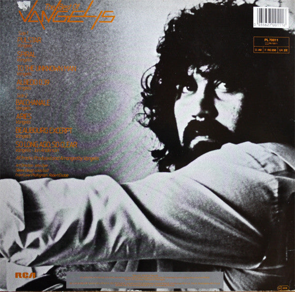 Vangelis : The Best Of Vangelis (LP, Comp, RE)