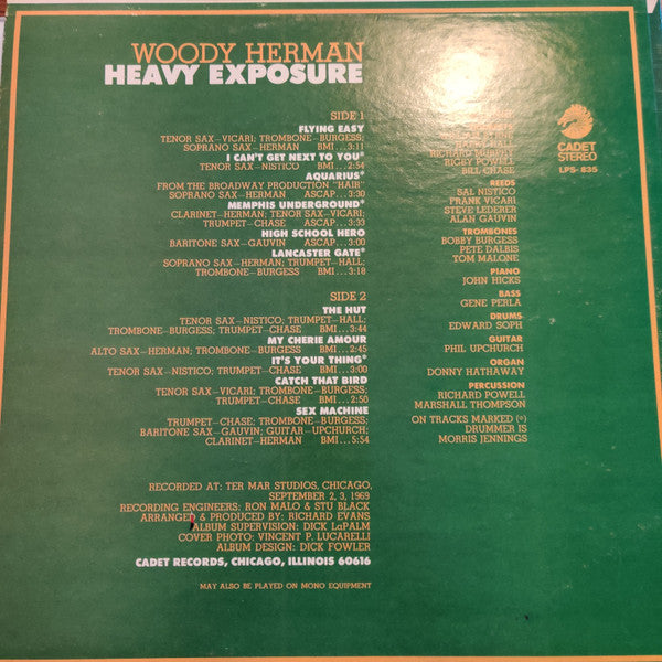 Woody Herman : Heavy Exposure (LP, Album)